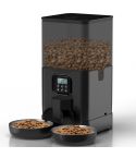 YES4PETS 6L Automatic Digital Pet Dog Cat Feeder Double Food Bowl Dispenser