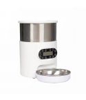 YES4PETS Electric Automatic Pet Dog Cat Rabbit Feeder Stainless Steel 4.5L Dispenser