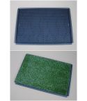 YES4PETS Indoor Dog Puppy Toilet Grass Potty Training Mat Loo Pad