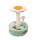 Pinkflower Cat Tree Tower Scratcher Toys