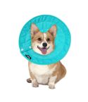 Pet Dog Cat Elizabethan Collar Nylon Adjustable Cone Mesh Recovery