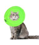 Pet Dog Cat Elizabethan Collar Nylon Adjustable Cone Mesh Recovery