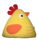 Chick Cuddling Cushion(15x18x35 Cm) Yellow
